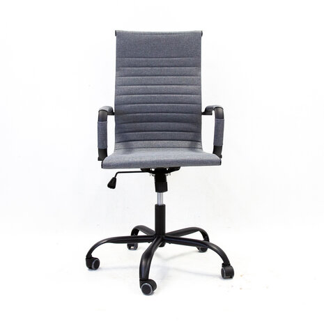 Manhattan High H-Fabric Black Poedercoat Grey Manhattan High H-Fabric Black Poedercoat Grey