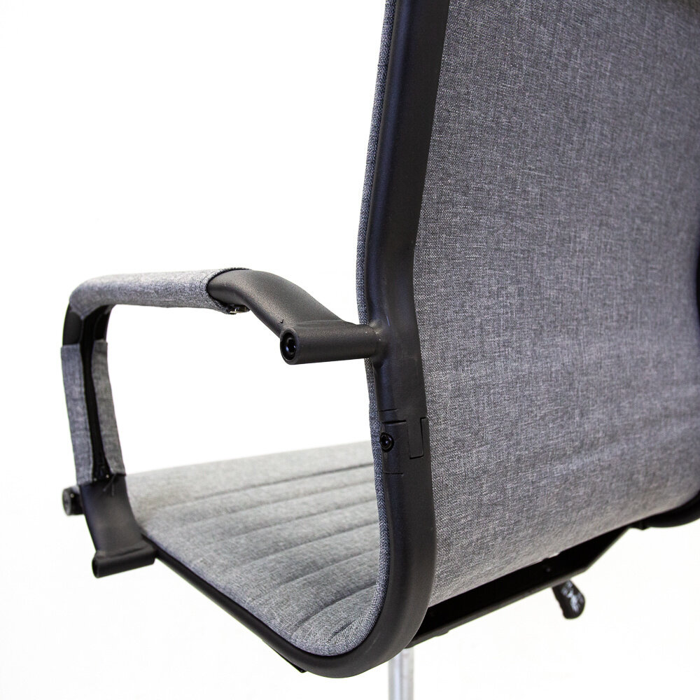 Manhattan High H-Fabric Black Poedercoat Grey Manhattan High H-Fabric Black Poedercoat Grey