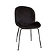 Ladybug chair velvet Black Ladybug chair velvet Black