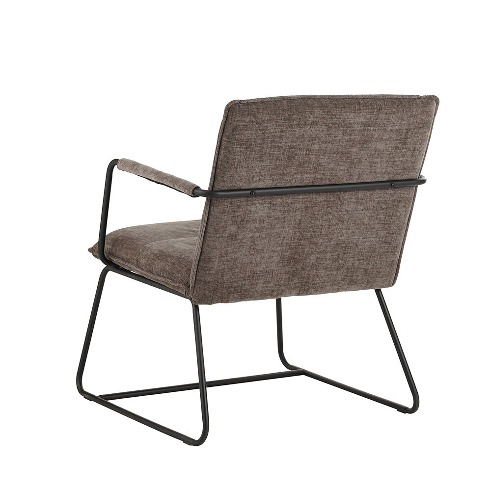 Fauteuil Bilbao grijs chenille Fauteuil Bilbao grijs chenille