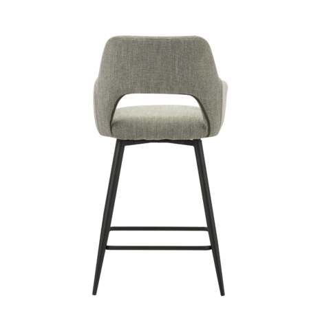 Barkruk Amiens draaibaar met armleuning groen Barkruk Amiens draaibaar met armleuning groen