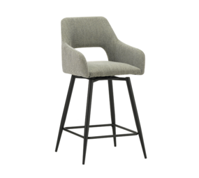 Barkruk Amiens draaibaar met armleuning groen Barkruk Amiens draaibaar met armleuning groen