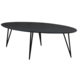 Zwart ovale eettafel Zandvoort 210x100 cm Zwart ovale eettafel Zandvoort 210x100 cm