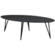 Zwart ovale eettafel Zandvoort 230x100 cm Zwart ovale eettafel Zandvoort 230x100 cm