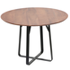 Ronde eettafel acaciahout Vlieland Ø110 cm bruin Ronde eettafel acaciahout Vlieland Ø110 cm bruin