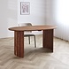 Ovale eettafel Naarden eiken finish 180x100 cm Ovale eettafel Naarden eiken finish 180x100 cm