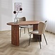 Ovale eettafel Naarden eiken finish 180x100 cm Ovale eettafel Naarden eiken finish 180x100 cm