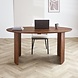 Ovale eettafel Naarden eiken finish 180x100 cm Ovale eettafel Naarden eiken finish 180x100 cm