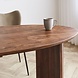 Ovale eettafel Naarden eiken finish 180x100 cm Ovale eettafel Naarden eiken finish 180x100 cm