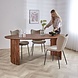Ovale eettafel Naarden eiken finish 200x110 cm Ovale eettafel Naarden eiken finish 200x110 cm
