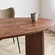 Ovale eettafel Naarden eiken finish 200x110 cm Ovale eettafel Naarden eiken finish 200x110 cm