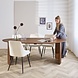 Ovale eettafel Naarden eiken finish 220x110 cm Ovale eettafel Naarden eiken finish 220x110 cm