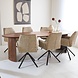 Ovale eettafel Naarden eiken finish 260x110 cm Ovale eettafel Naarden eiken finish 260x110 cm