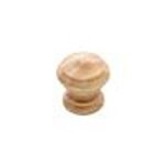 Intersteel Knop 25/30mm paddestoel/rand essenhout