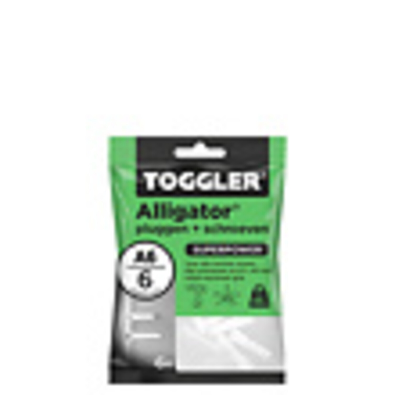 Toggler Toggler Alligator Plug 6 mm - 6 Stuks