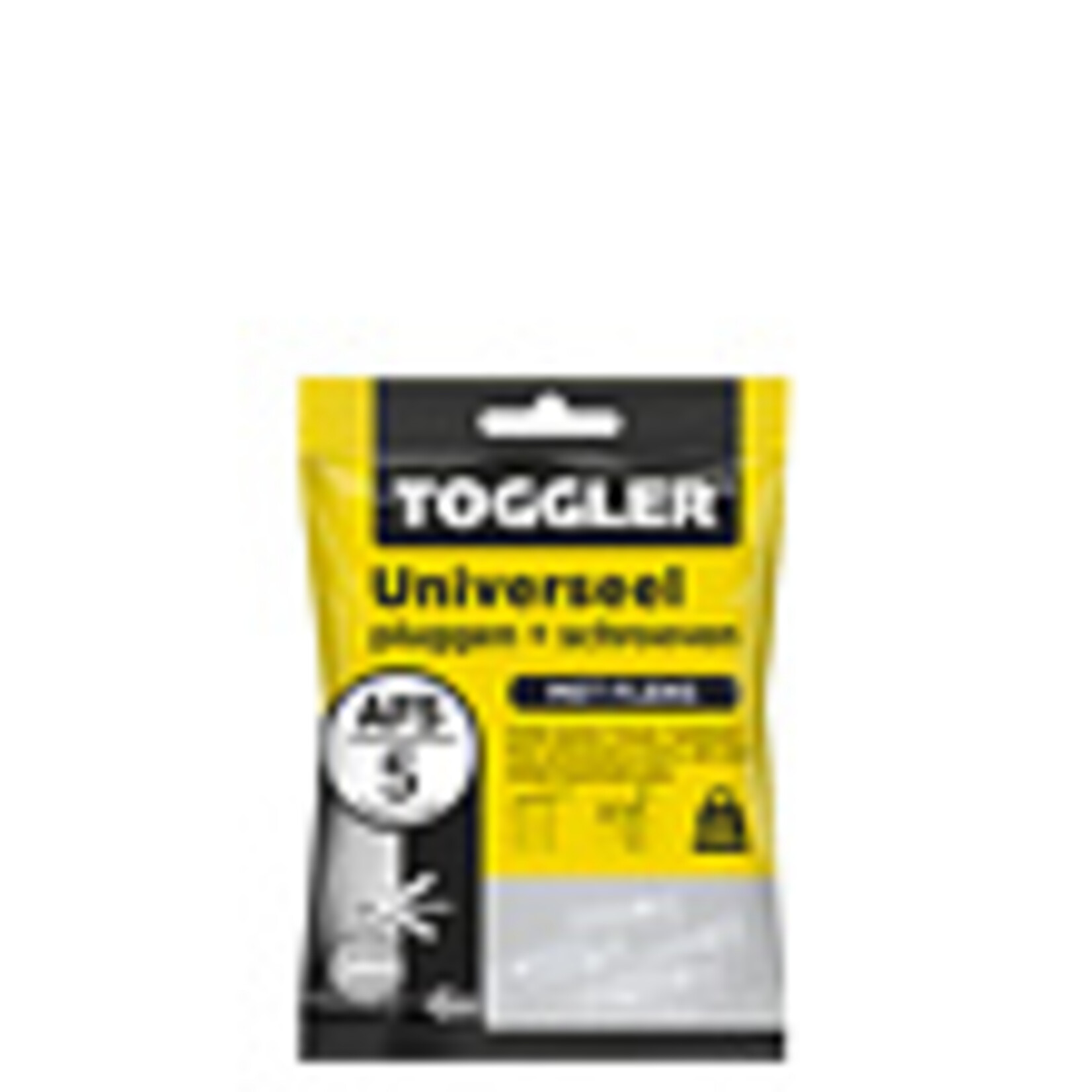 Toggler Toggler AF5 Alligator Plug met Flens - 6 Stuks