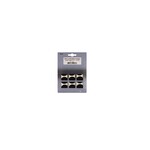 Qlinq Anti-sliprub Dubbelpak - Zwart - 28 mm