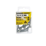 Deltafix Schroeven zelfborend 5,5X32mm Verzinkt 10st