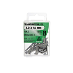 Deltafix Spaanplaat schroef RVS 4,0X50mm 12st