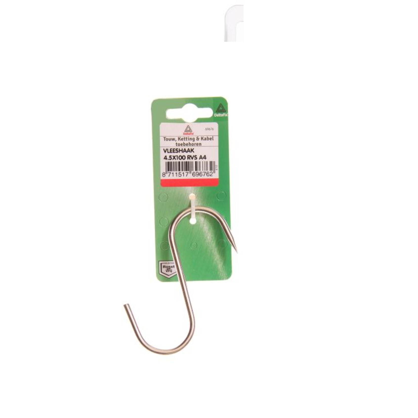 Deltafix Vleeshaak 5,0X120 mm RVS