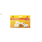 Deltafix Kindersluitingen Wit 3stuks