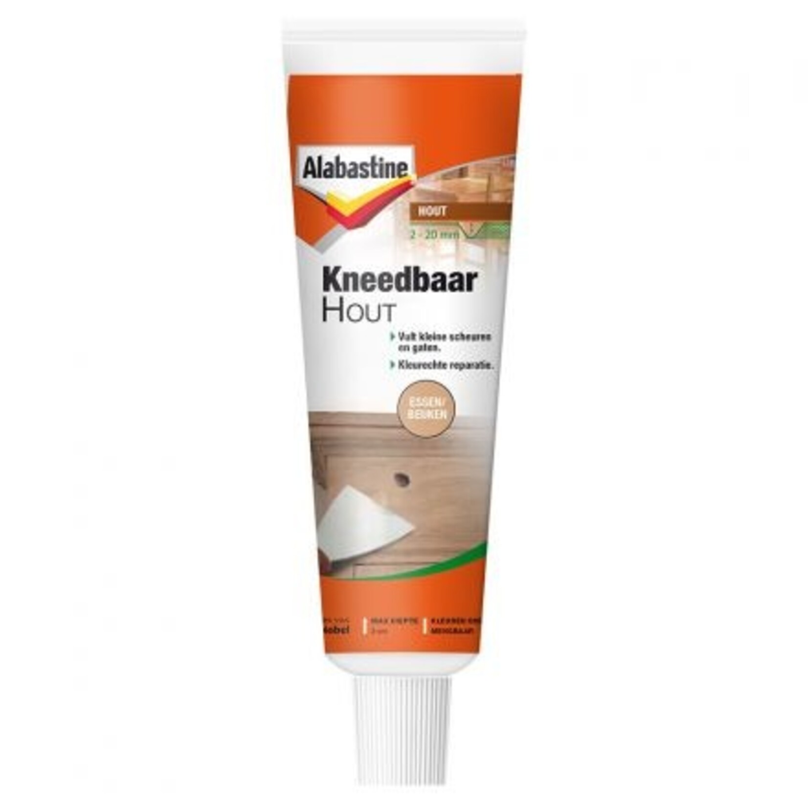 Alabastine kneedbaar  hout - licht eiken - 50 ml