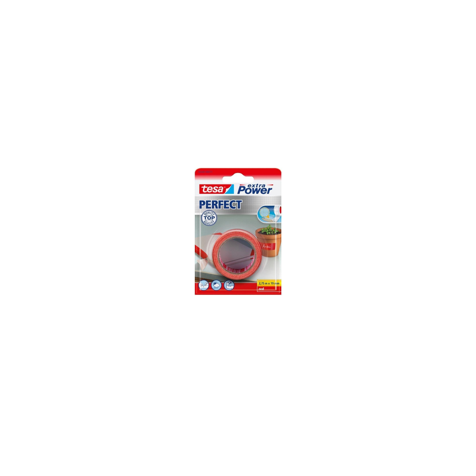 Tesa Tape montage tape Rood