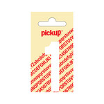 Pickup Pickup cijfer 1 nobel wit 60mm