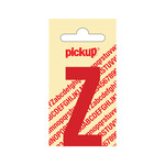 Pickup Pickup letter Z rood  60mm