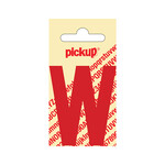 Pickup Pickup letter W rood 60mm