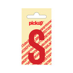 Pickup Pickup letter S rood 60mm