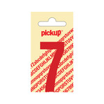 Pickup Pickup cijfer 7 nobel rood 60mm