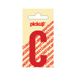 Pickup Pickup letter C rood 60mm