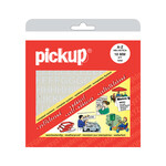 Pickup Pickup plakletters boekje Helvetica wit - 10 mm