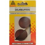 Deltafix Deurbuffer  bruin 2 stuks