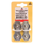 Deltafix Staaldraadklem 3mm duplex verzinkt