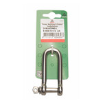 Deltafix D-sluiting 5mm RVS
