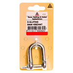 Deltafix D-sluiting 5mm verzinkt