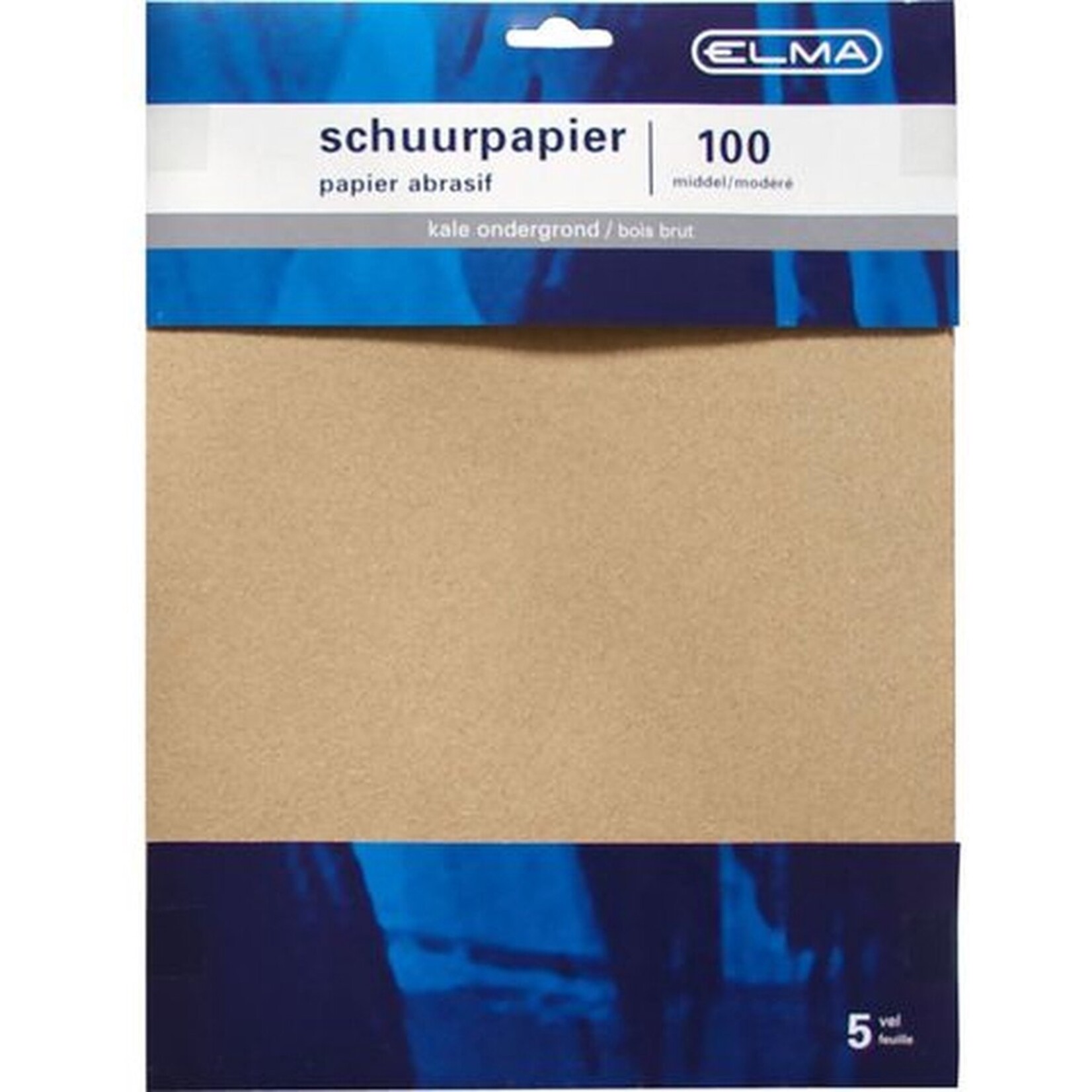 Elma Schuurpapier korrel 150 23x28cm 5st.