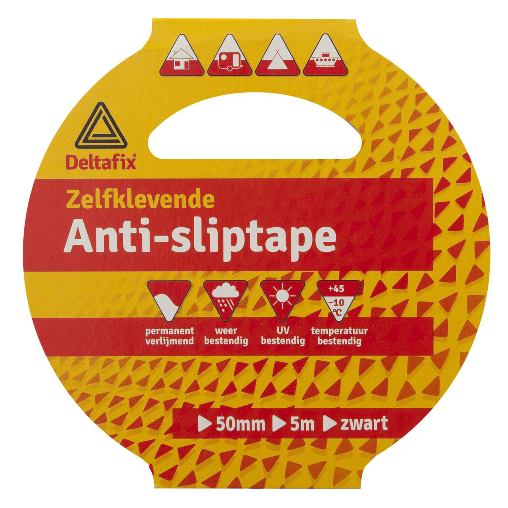 Deltafix Anti-Sliptape Zwart