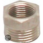 Plieger Verloopring‚ -‚ 1/2Bu"X3/8Bi"‚ -‚ Chroom