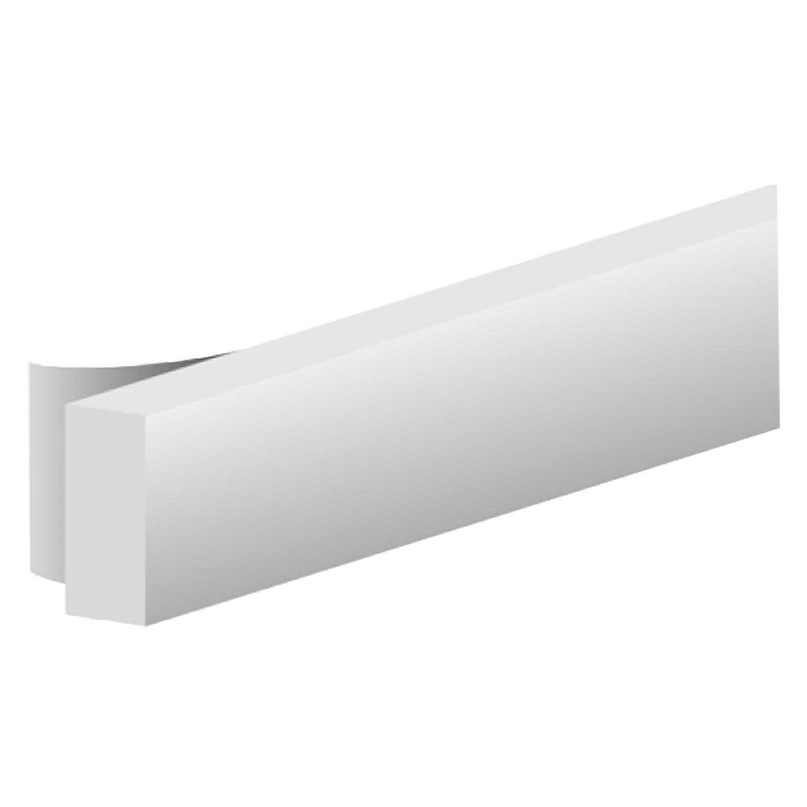 Ellen  Tochtband I-profiel - 9 x 6 mm x 9 m - wit