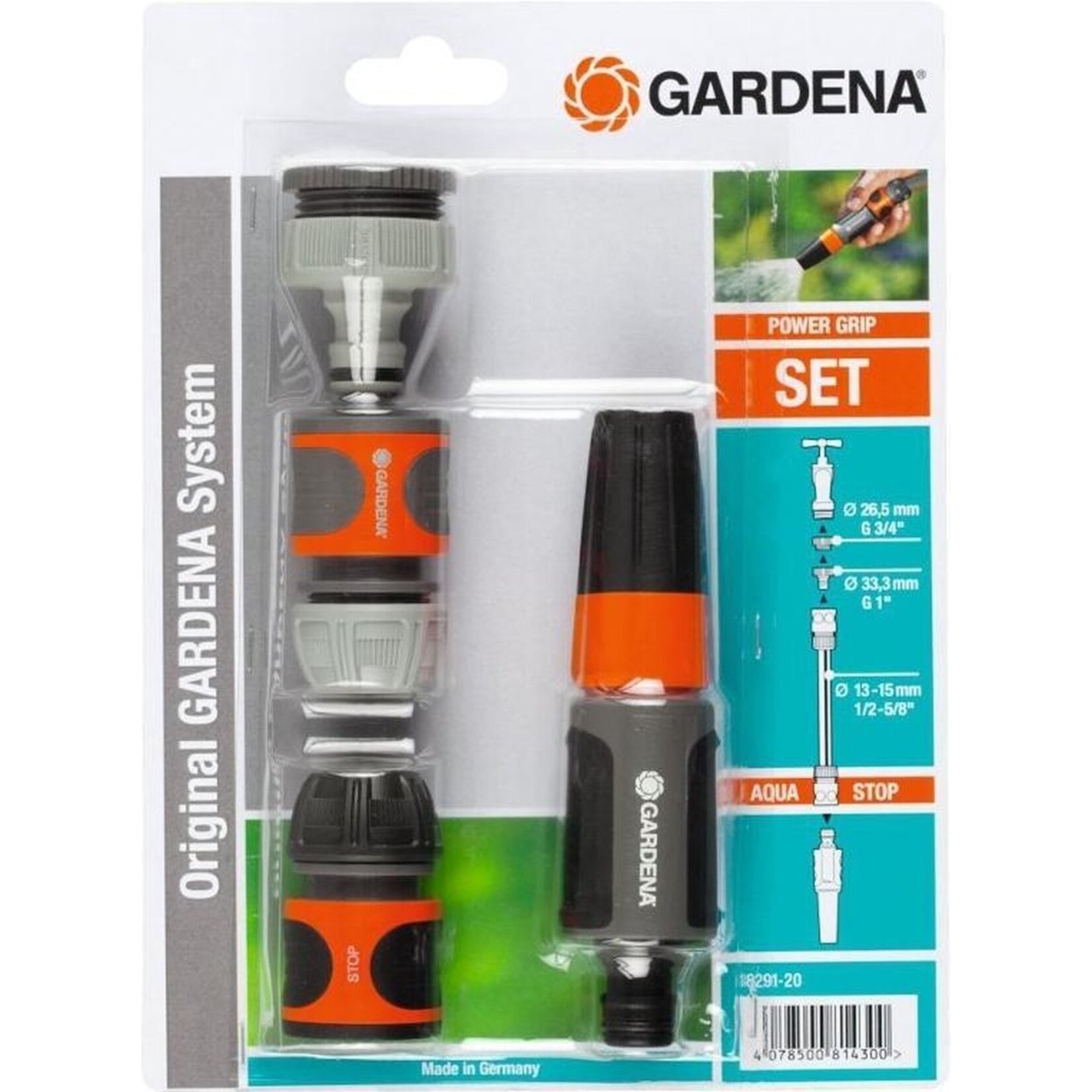 Gardena  Startset tuinslang koppeling