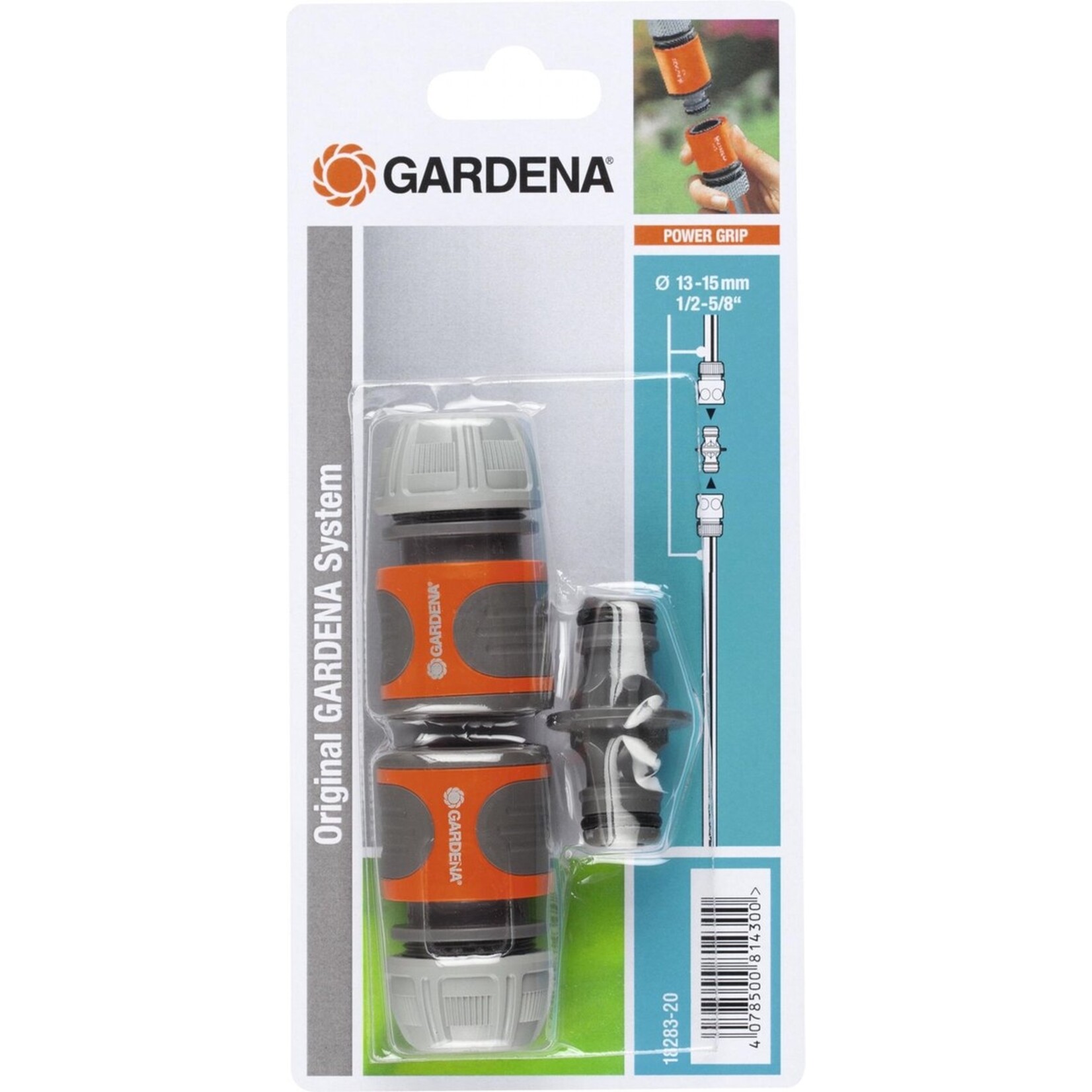 Gardena  Koppelingsset 13 mm (1/2 inch)Gardena 18283-20