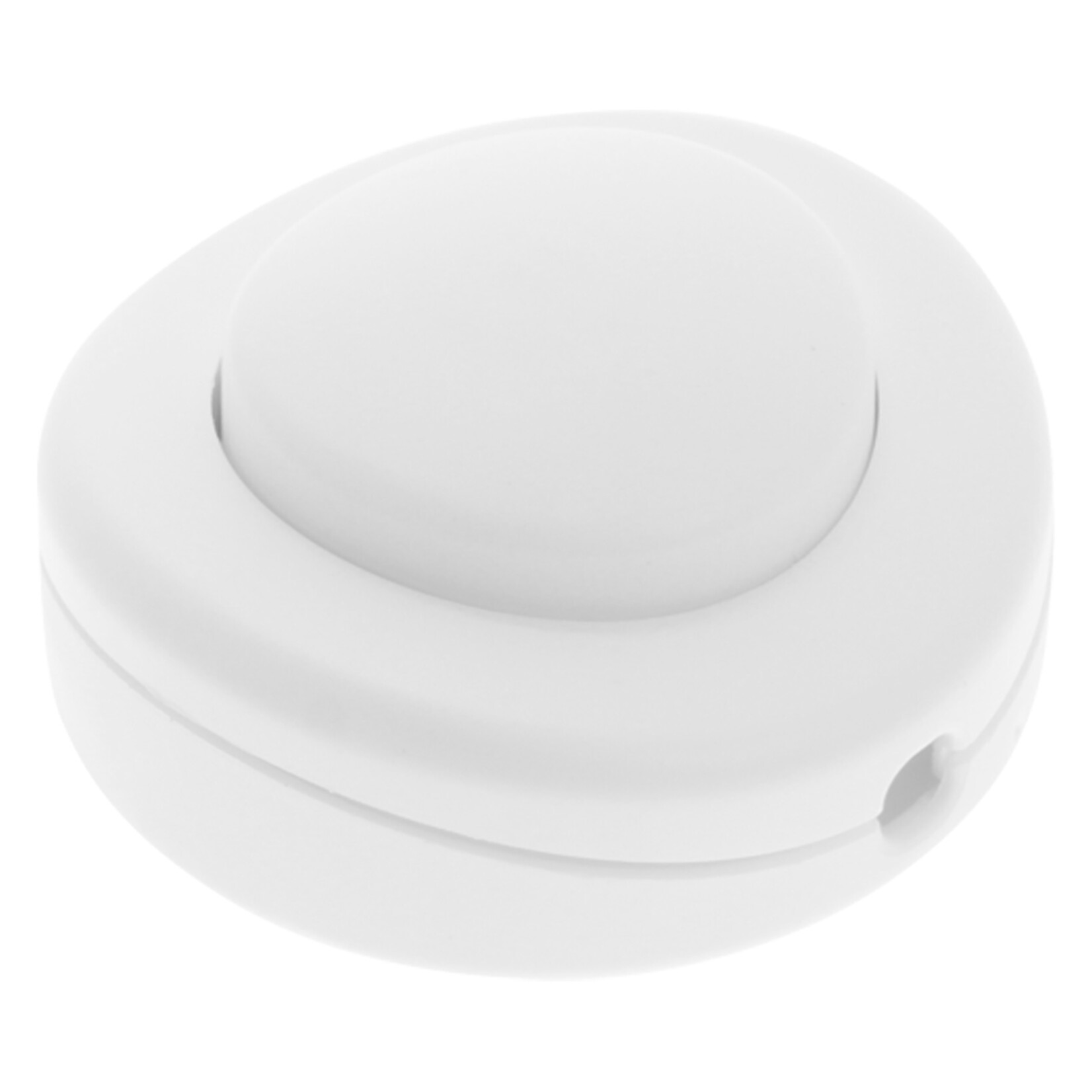 Q-Link  Vloerschakelaar rond - Wit - 2A