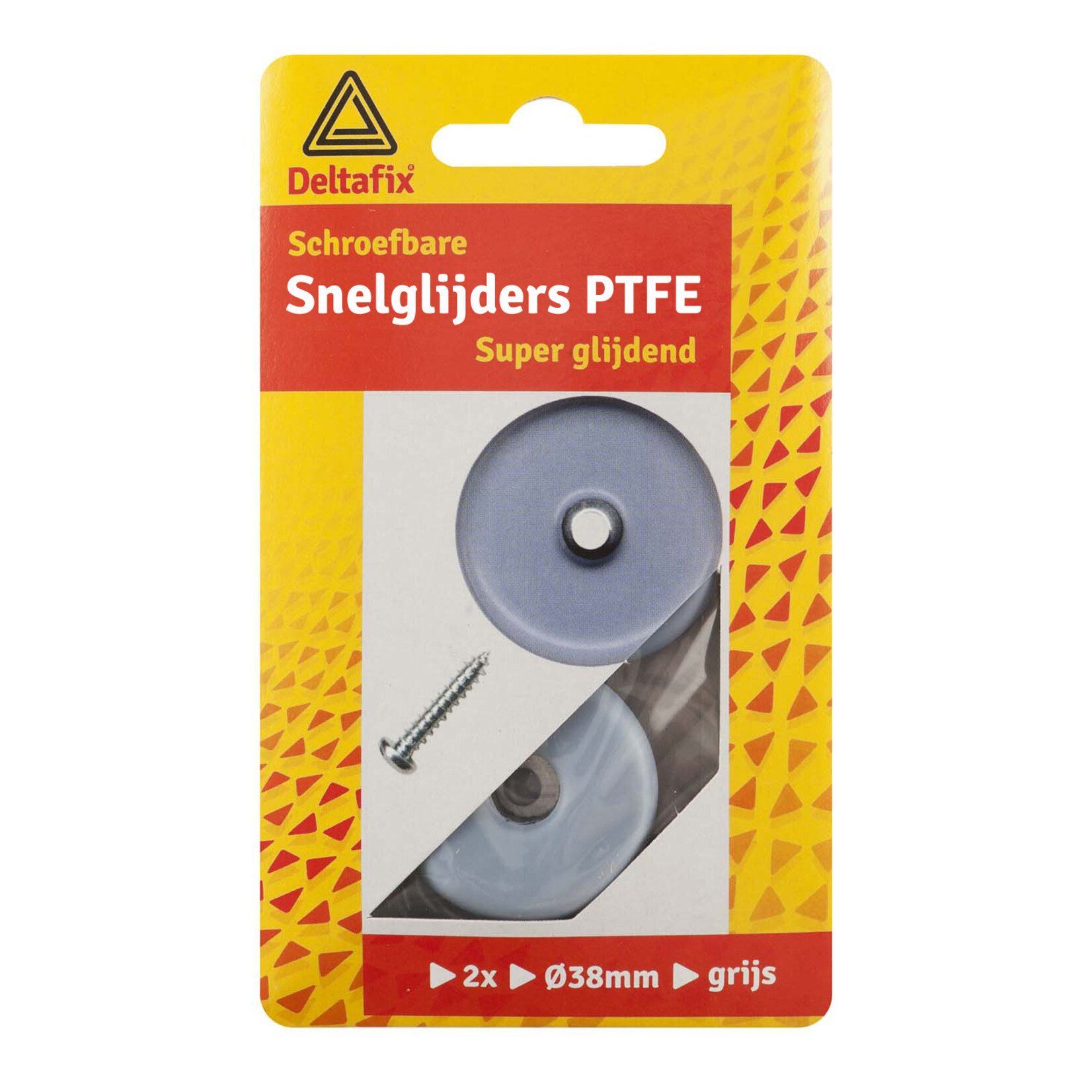 Deltafix Teflon zelfklevende snelglijders 38mm 2 stuks