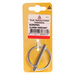 Deltafix Borgpen 6 mm verzinkt