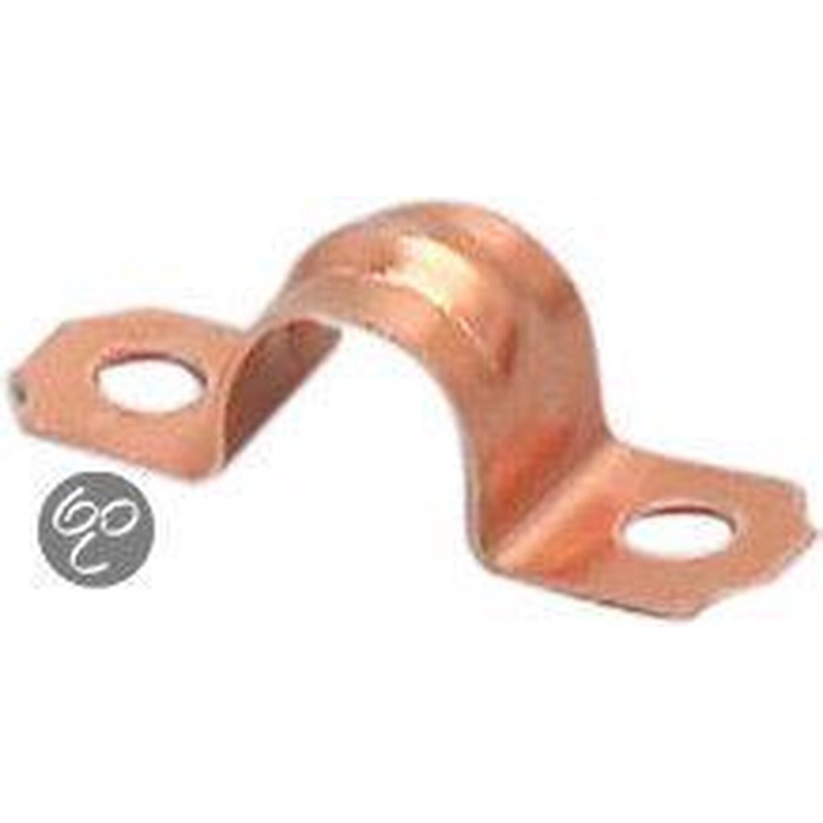 Plieger Zadel‚ Laag‚ 15Mm‚  Roodkoper 10St
