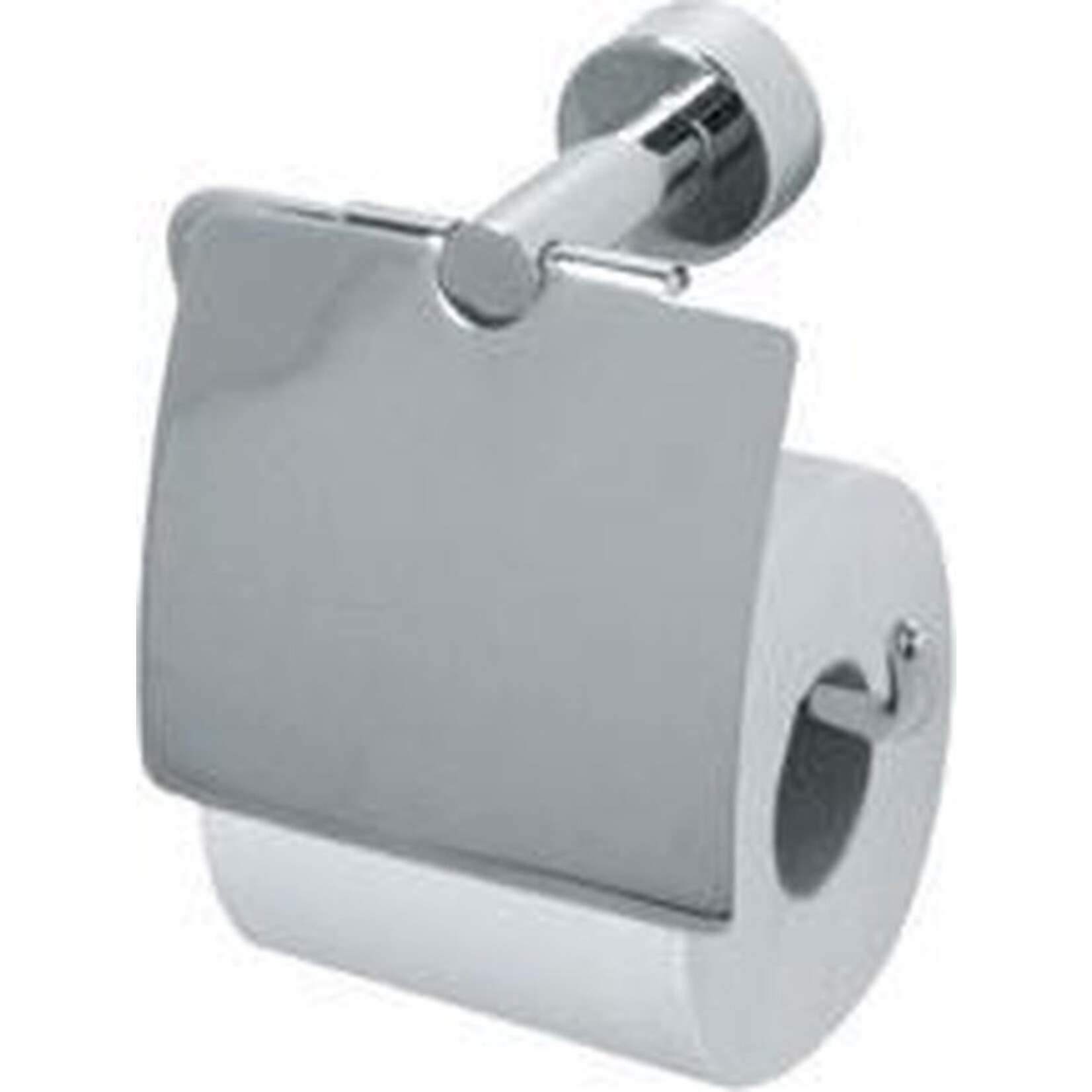 Plieger Closetrolhouder met Klep Inox