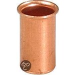 Plieger Steunhuls wicubuis 15mm Roodkoper 2 stuks